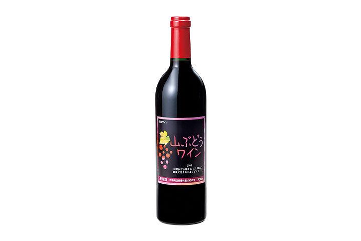 たのはた山ぶどうワイン（750ml×1本）